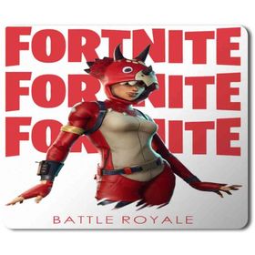 Art Hediye Fortnite Tricera Battle Royale Baskılı 23x19 cm Mouse Pad