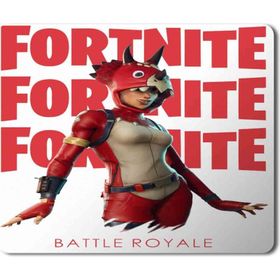 Art Hediye Fortnite Tricera Battle Royale Baskılı 23x19 cm Mouse Pad