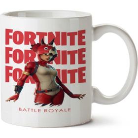 Art Hediye Fortnite Tricera Top İki Tarafı Baskılı Kupa Bardak
