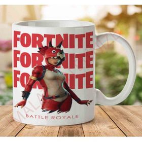 Art Hediye Fortnite Tricera Top İki Tarafı Baskılı Kupa Bardak