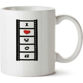 Art Hediye Fotografia De Amor İki Tarafı Baskılı Kupa Bardak
