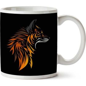 Art Hediye Fox Kesme Yazdır Iki Tarafı Baskılı Kupa Bardak