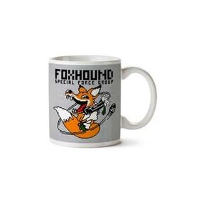 Art Hediye Foxhound Special Forces Metal Gear Solid Black Iki Tarafı Baskılı Kupa Bardak