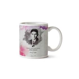 Art Hediye Franz Kafka Senden Nasıl Uzak Kalınır.png İki Tarafı Baskılı Kupa Bardak