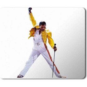 Art Hediye Freddie Mercury Baskılı 23x19 cm Mouse Pad