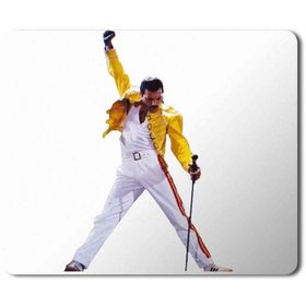 Art Hediye Freddie Mercury Baskılı 23x19 cm Mouse Pad