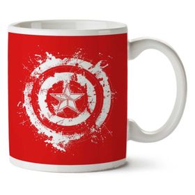 Art Hediye Freedom Rising Captain America Iki Tarafı Baskılı Kupa Bardak
