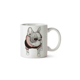 Art Hediye French Bulldog Pug Boston Terrier Kupa Bardak