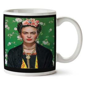 Art Hediye Frida Kahlo 1 Iki Tarafı Baskılı Kupa Bardak