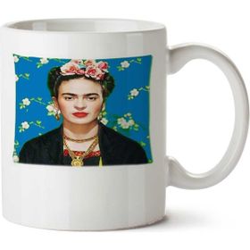 Art Hediye Frida Kahlo 1 Iki Tarafı Baskılı Kupa Bardak