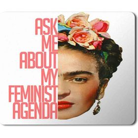 Art Hediye Frida Kahlo+ 2 Baskılı 23x19 cm Mouse Pad