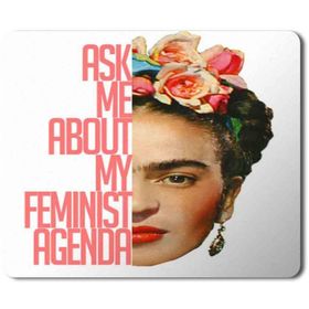 Art Hediye Frida Kahlo+ 2 Baskılı 23x19 cm Mouse Pad