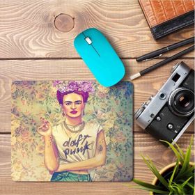 Art Hediye Frida Kahlo Duft Punk Baskılı 23x19 cm Mouse Pad