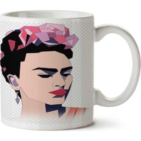 Art Hediye Frida Kahlo E İki Tarafı Baskılı Beyaz Kupa