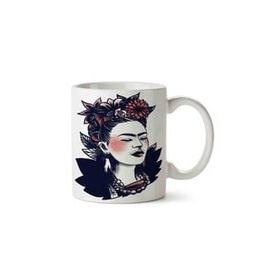 Art Hediye Frida Kahlo İki Tarafı Baskılı Kupa Bardak