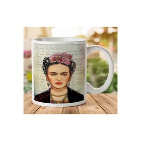 Art Hediye Frida Kahlo Kafka Tarz İki Tarafı Baskılı Kupa Bardak
