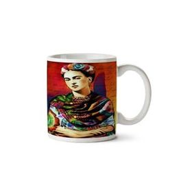 Art Hediye Frida Kahlo Masum Mektup Iki Tarafı Baskılı Kupa Bardak