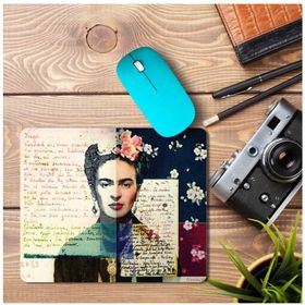 Art Hediye Frida Kahlo Mektup Baskılı 23x19 cm Mouse Pad