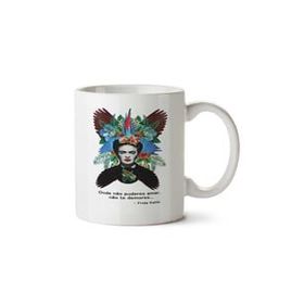 Art Hediye Frida Kahlo Melek İki Tarafı Baskılı Kupa Bardak