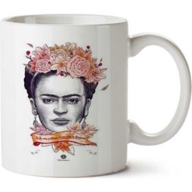 Art Hediye Frida Kahlo O İki Tarafı Baskılı Kupa Bardak