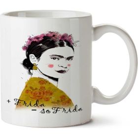 Art Hediye Frida Kahlo Resim İki Tarafı Baskılı Kupa Bardak