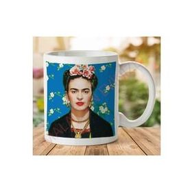 Art Hediye Frida Kahlo Tasarım Dizayn İki Tarafı Baskılı Kupa Bardak