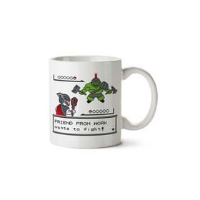 Art Hediye Friendly Foe İki Tarafı Baskılı Kupa Bardak