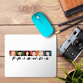 Art Hediye Friends 2 Baskılı 23x19 cm Mouse Pad