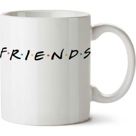 Art Hediye Friends Arkadaş İki Tarafı Baskılı Kupa Bardak