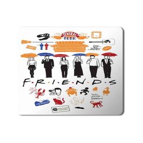 Art Hediye Friends Central Perk 3 Baskılı 23x19 cm Mouse Pad