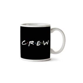 Art Hediye Friends Crew İki Tarafı Baskılı Kupa Bardak