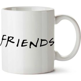 Art Hediye Friends İki Tarafı Baskılı Kupa Bardak