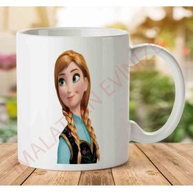 Art Hediye Frozen-Free-PNG-Image İki Tarafı Baskılı Kupa Bardak