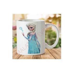 Art Hediye Frozen-PNG-Image İki Tarafı Baskılı Kupa Bardak