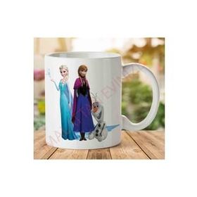 Art Hediye Frozen-Transparent İki Tarafı Baskılı Kupa Bardak
