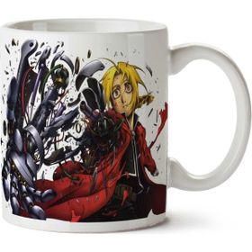 Art Hediye Fullmetal Alchemist İki Tarafı Baskılı Beyaz Kupa