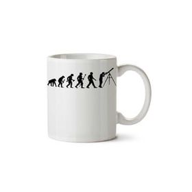 Art Hediye Funny Evolution Of Astronomy İki Tarafı Baskılı Kupa Bardak