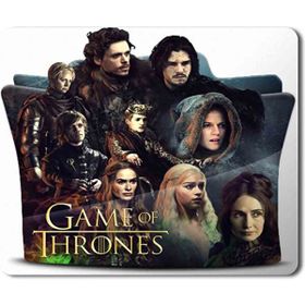Art Hediye Game of Thrones 7 Baskılı 23x19 cm Mouse Pad
