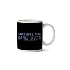Art Hediye Game Over Man Bill Paxton Aliens İki Tarafı Baskılı Kupa Bardak