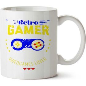 Art Hediye Game Retro İki Tarafı Baskılı Kupa