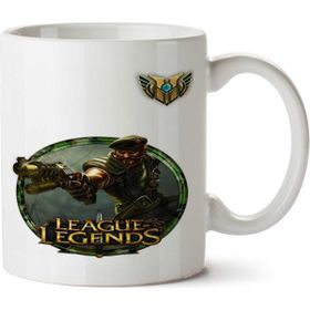 Art Hediye Gangplank Lol İki Tarafı Baskılı Kupa