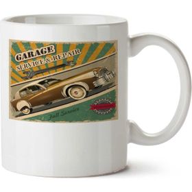 Art Hediye Garage Sr 2 İki Tarafı Baskılı Kupa