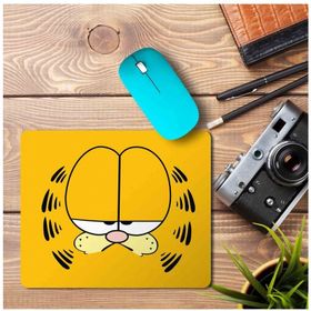 Art Hediye Garfield Kedi Baskılı 23x19 cm Mouse Pad