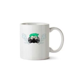 Art Hediye Gas Mask İki Tarafı Baskılı Kupa Bardak