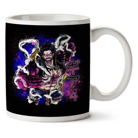 Art Hediye Gear 4 Luffy One Piece İki Tarafı Baskılı Kupa Bardak
