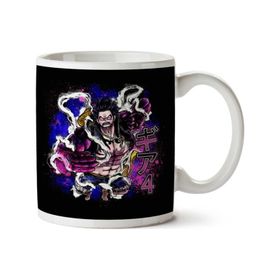 Art Hediye Gear 4 Luffy One Piece İki Tarafı Baskılı Kupa Bardak