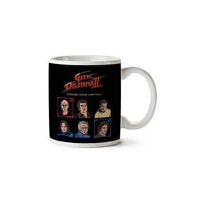 Art Hediye Geek Dilemma Iı Choose Your Captain İki Tarafı Baskılı Kupa Bardak