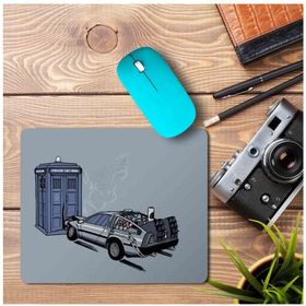 Art Hediye Geleceğe Dönüş Doktor Who Baskılı 23x19 cm Mouse Pad