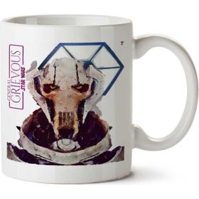 Art Hediye General Grievous İki Tarafı Baskılı Kupa