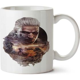 Art Hediye Geralt De Rivia İki Tarafı Baskılı Kupa